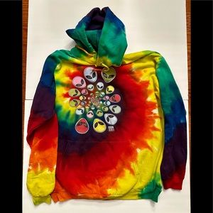 Teen Hearts Tie Dye Alien hoodie